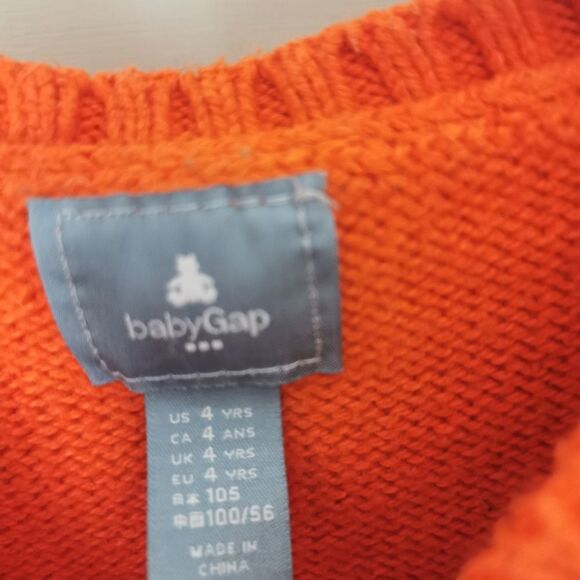 2/$25 Gap knit sweater size 4 - Picture 3 of 4